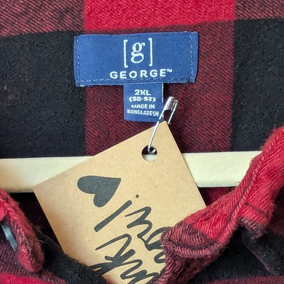 San Francisco 49ers Upcycled Dip Dye Bleach Flannel Shirt - Picture 9 of 15